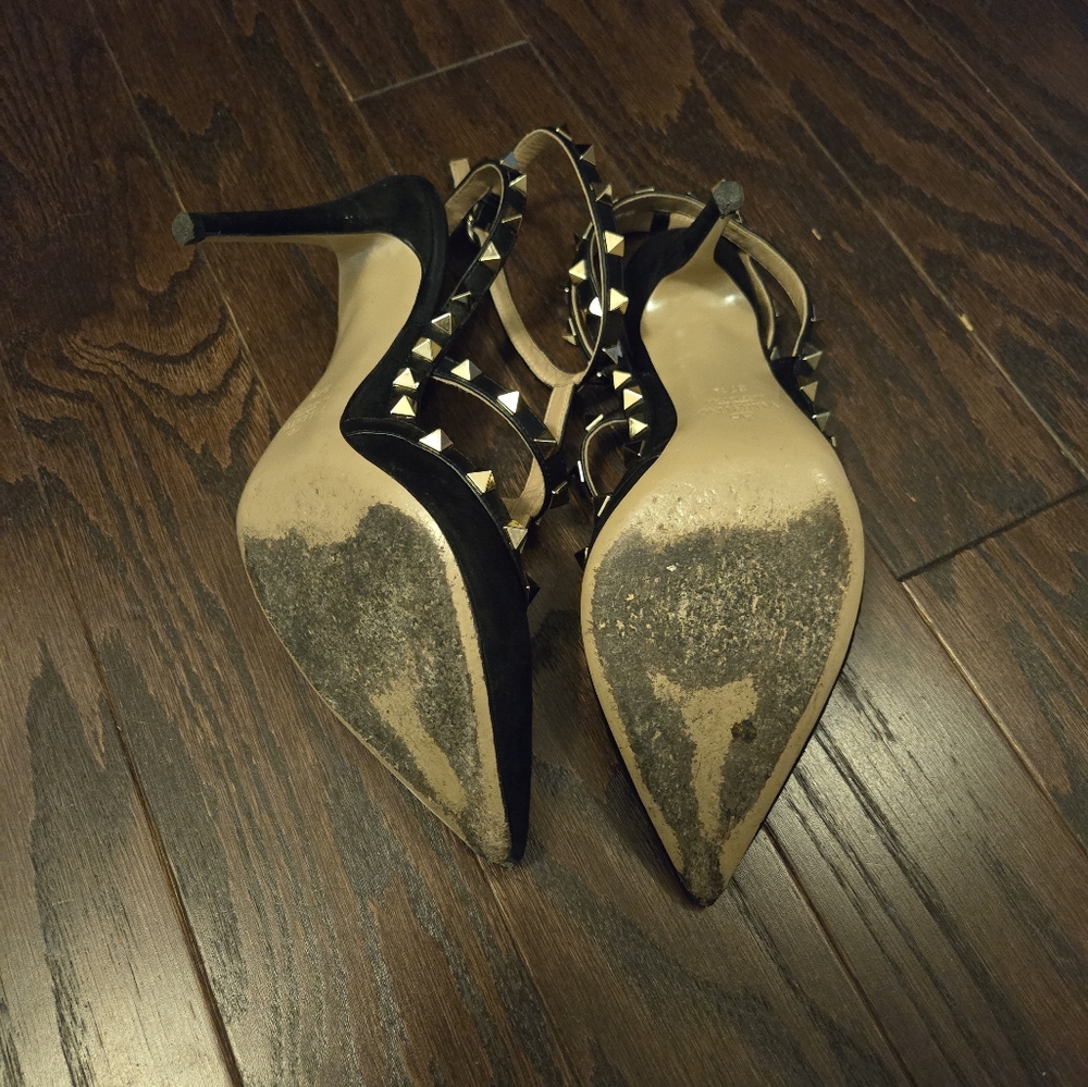 Valentino garavani suede rockstud - Picture 4 of 6